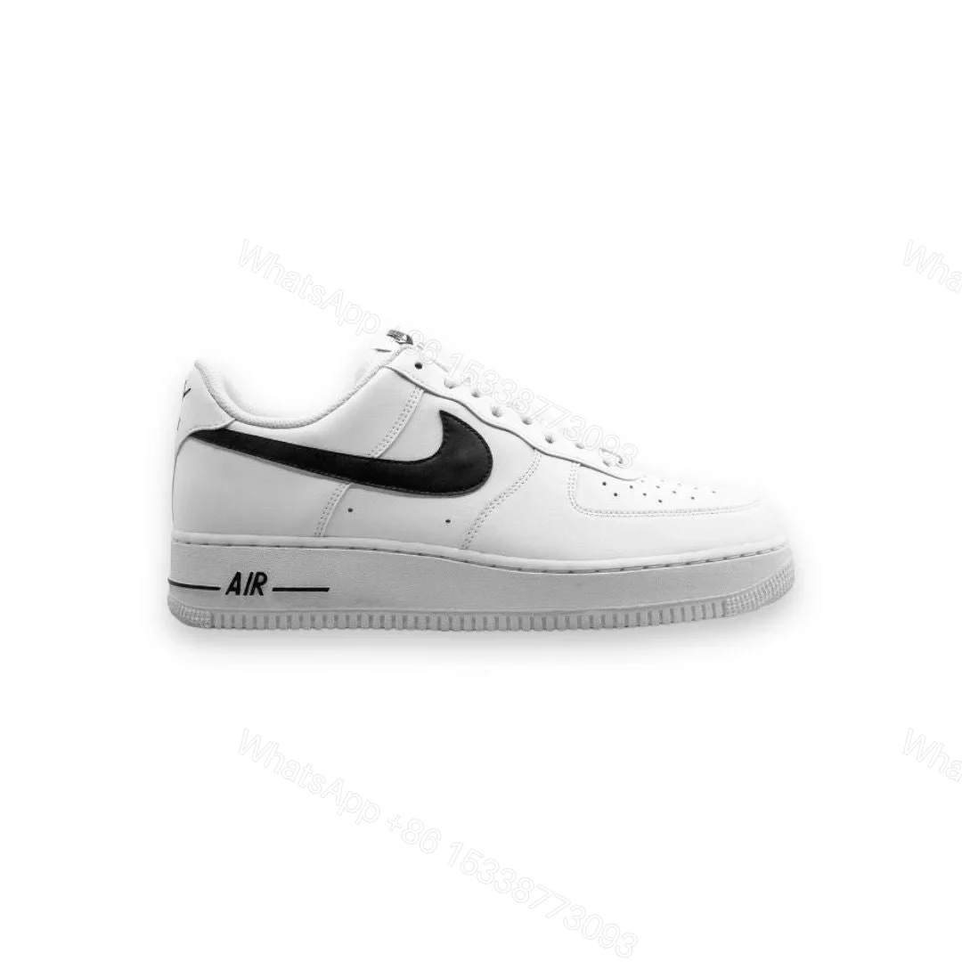 Air Force 1 ’07 ‘Cut Out Swoosh – White Black’ — view 1