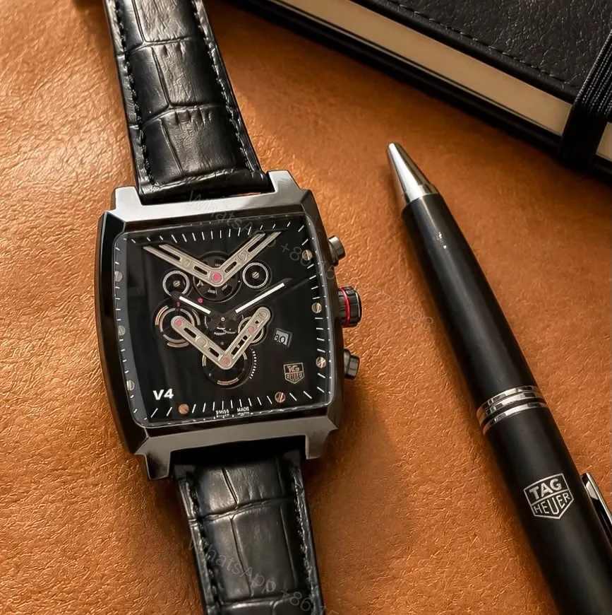 TAG Heuer V4 Black Chronograph — view 1