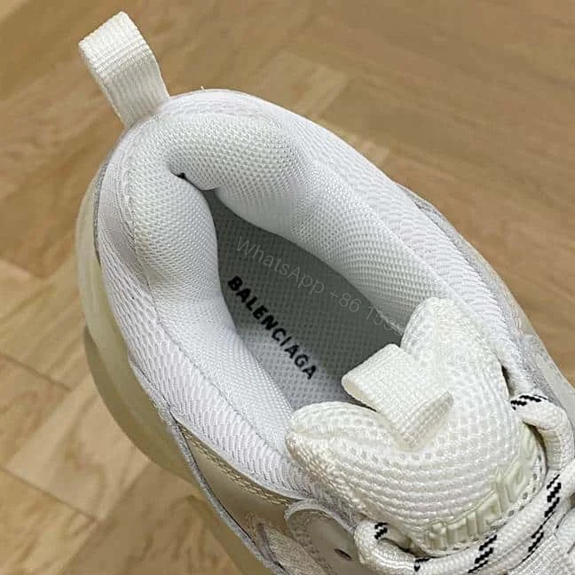 View 6 of BALENCIAGA MEN’S TRIPLE S SNEAKER CLEAR SOLE – BB201