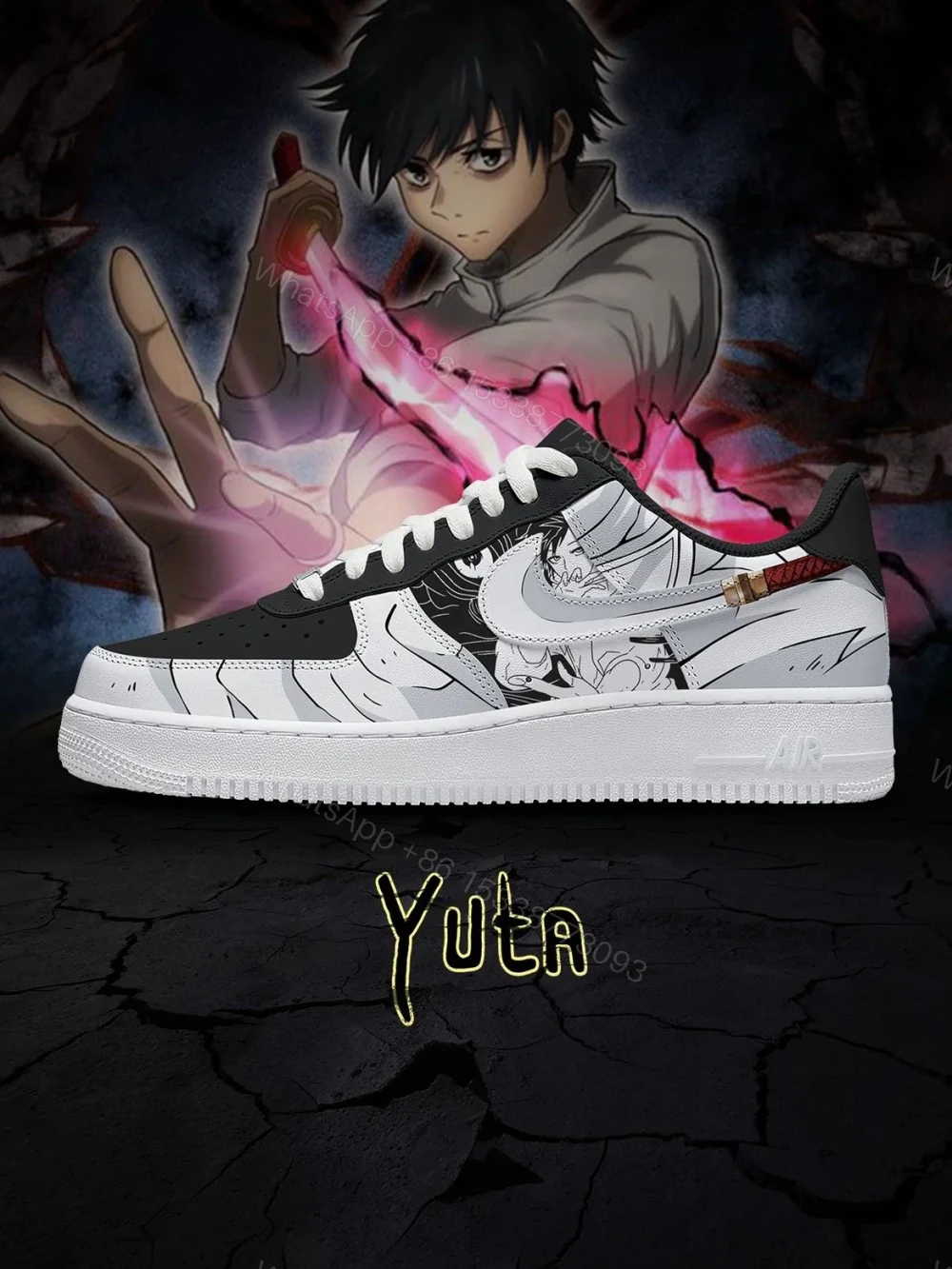 Yuta Okkotsu V.2 Custom Air Force 1 — view 1