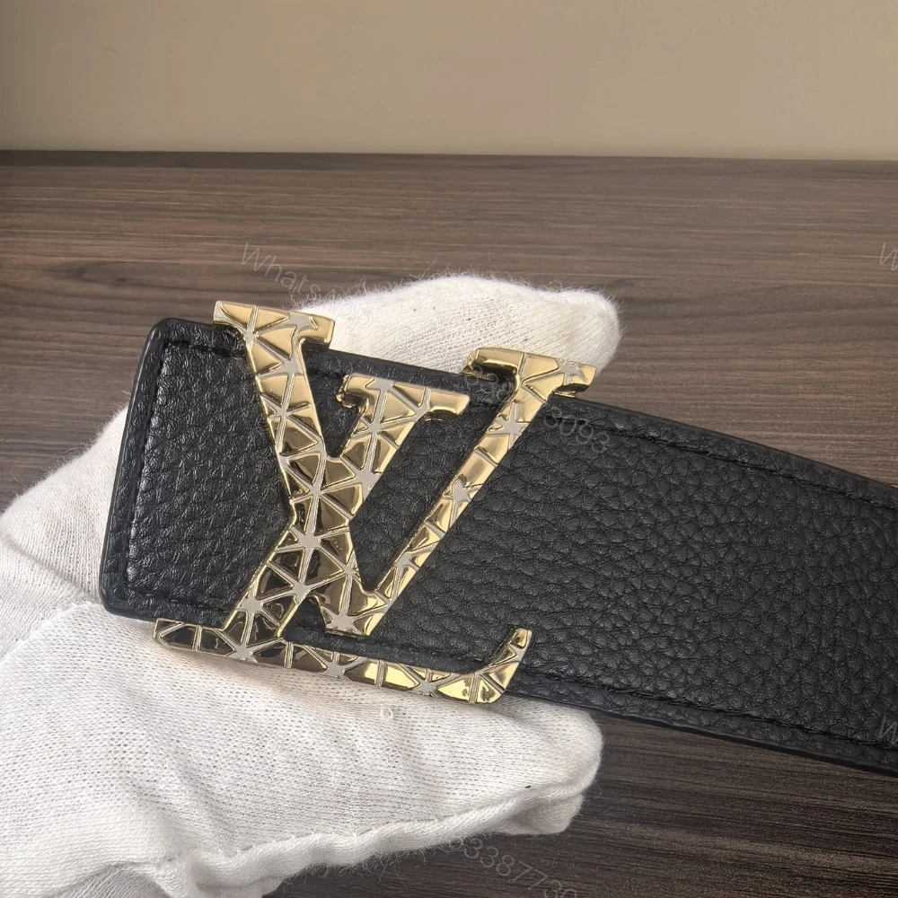 View 2 of LOUIS VUITTON LV INITIALES BELT BLACK 38MM