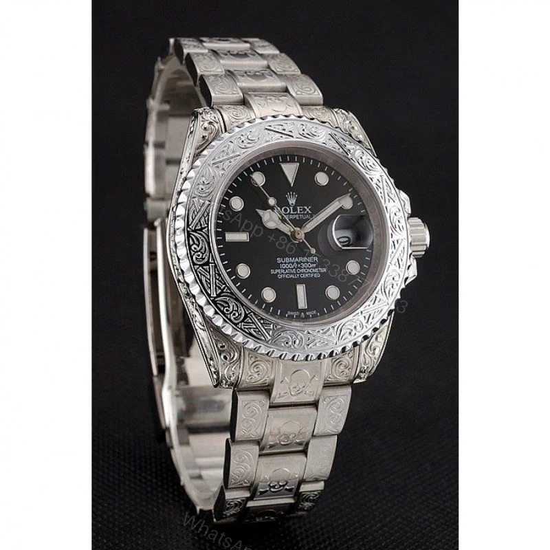 View 3 of Superclone Rolex Submariner Black Dial 1454093