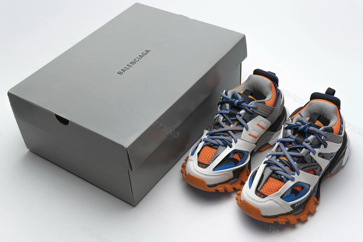 Balenciaga Track Blue Orange 542436 W1GB7 7580 — view 2