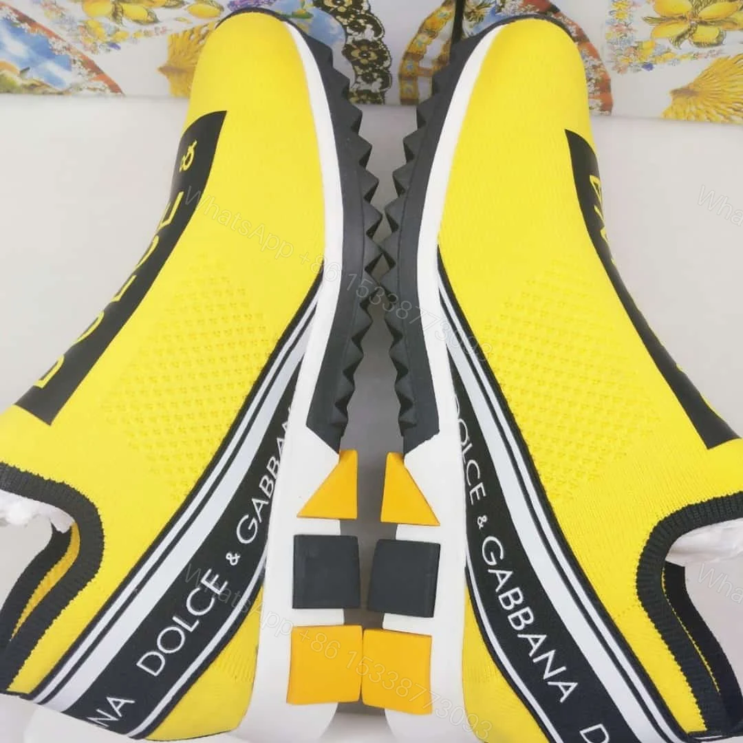 View 3 of DOLCE & GABBANA STRETCH MESH SORRENTO SNEAKERS WITH LOGO – DG48