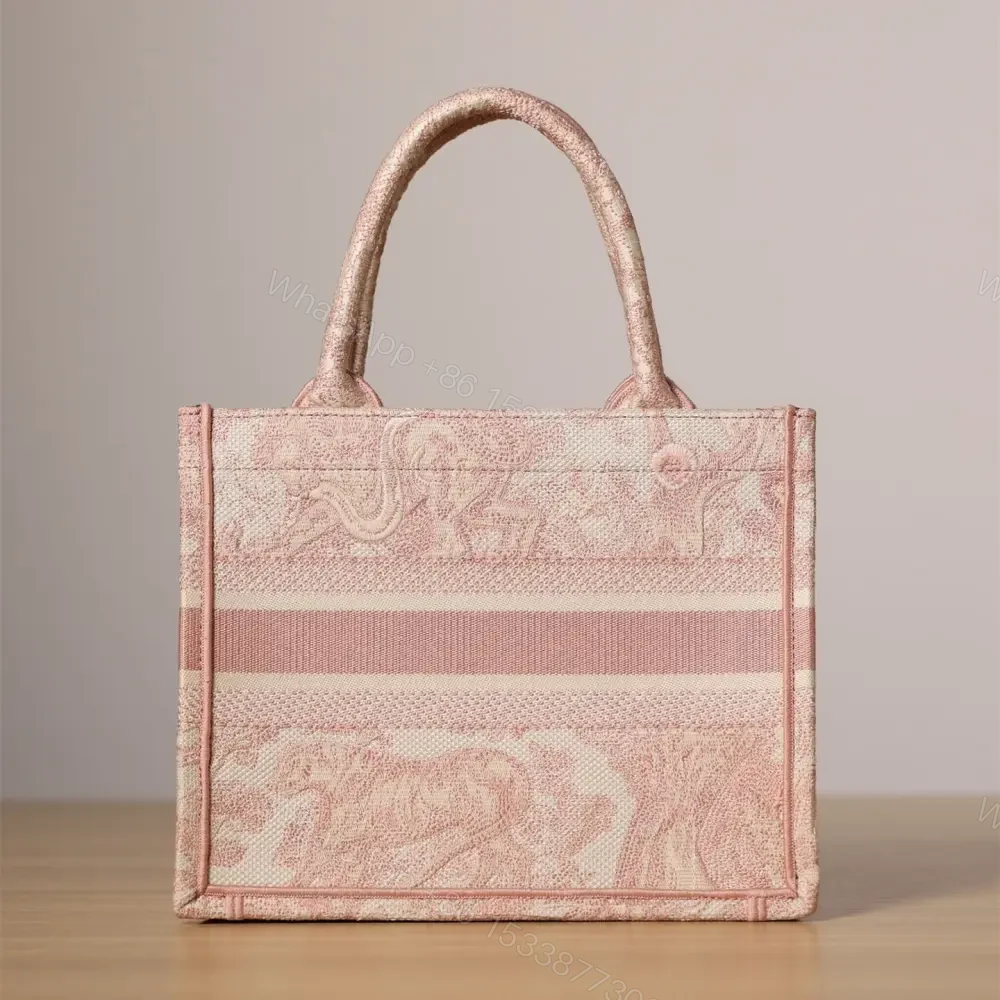 View 2 of 高仿Dior*BookTote系列粉色茹伊手袋