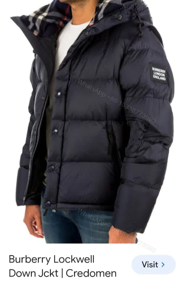 View 13 of FIRST COPY BURBERRY IMPORTED PUFFERS JACKETS
