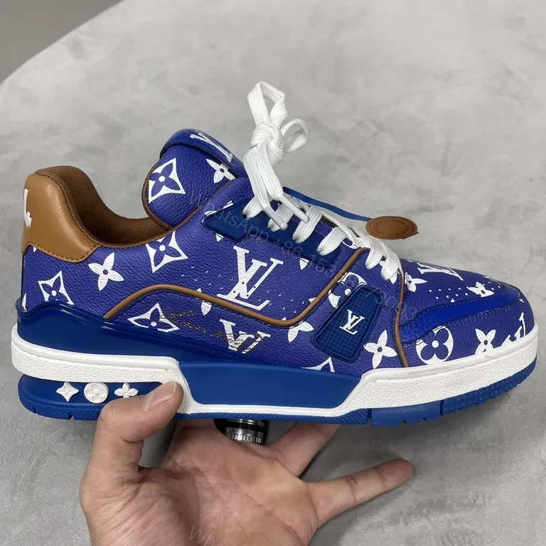 View 5 of Bold Monogram Luxe Knit High-Top Sneaker