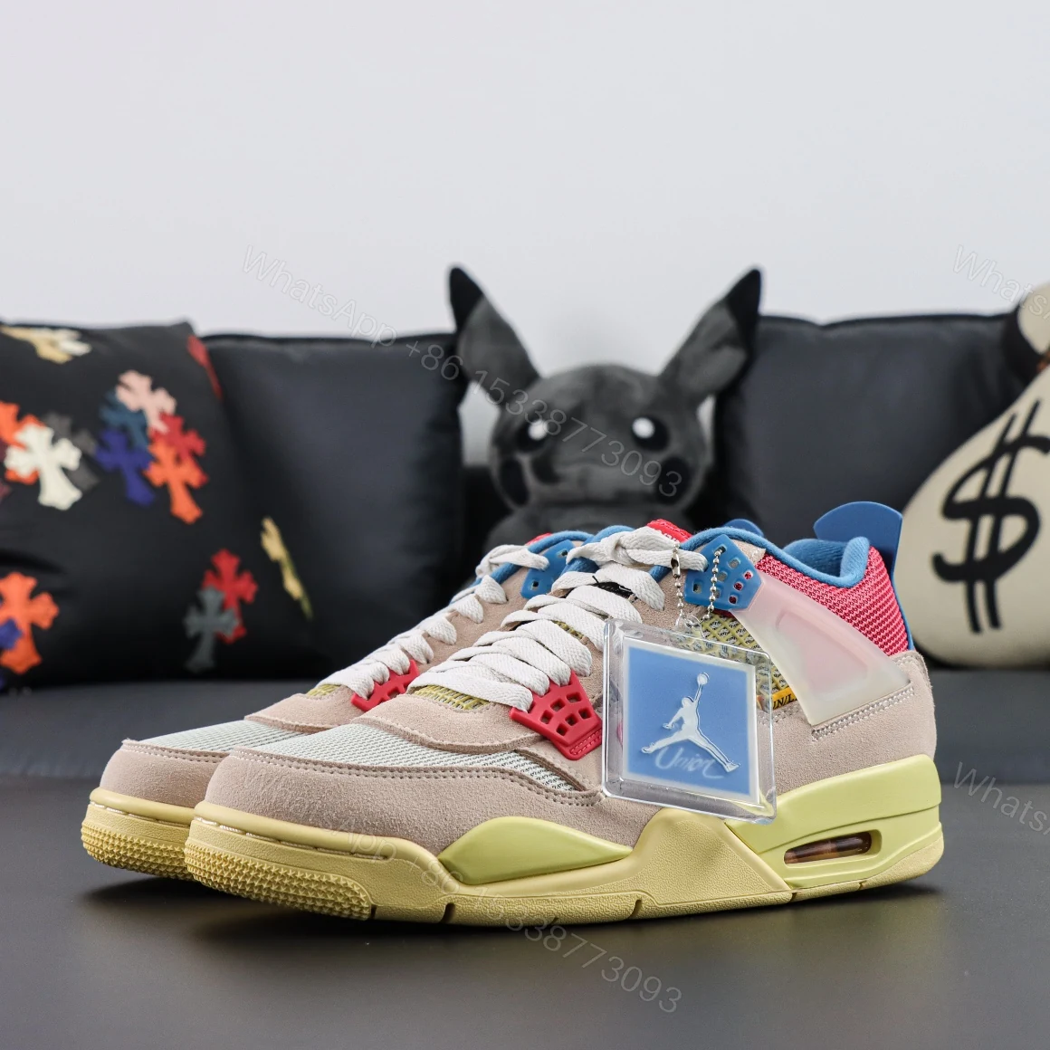 View 8 of Union LA × Air Jordan 4 Retro “Guava Ice” Reps