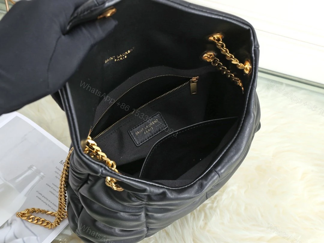 View 8 of Saint Laurent Women’s Puffer Medium in Nappa