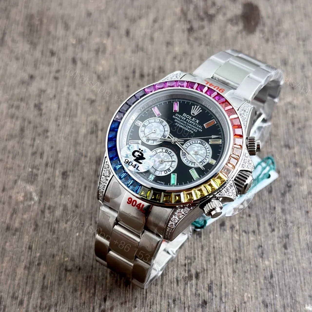 View 5 of Rolex Daytona Rainbow Watch