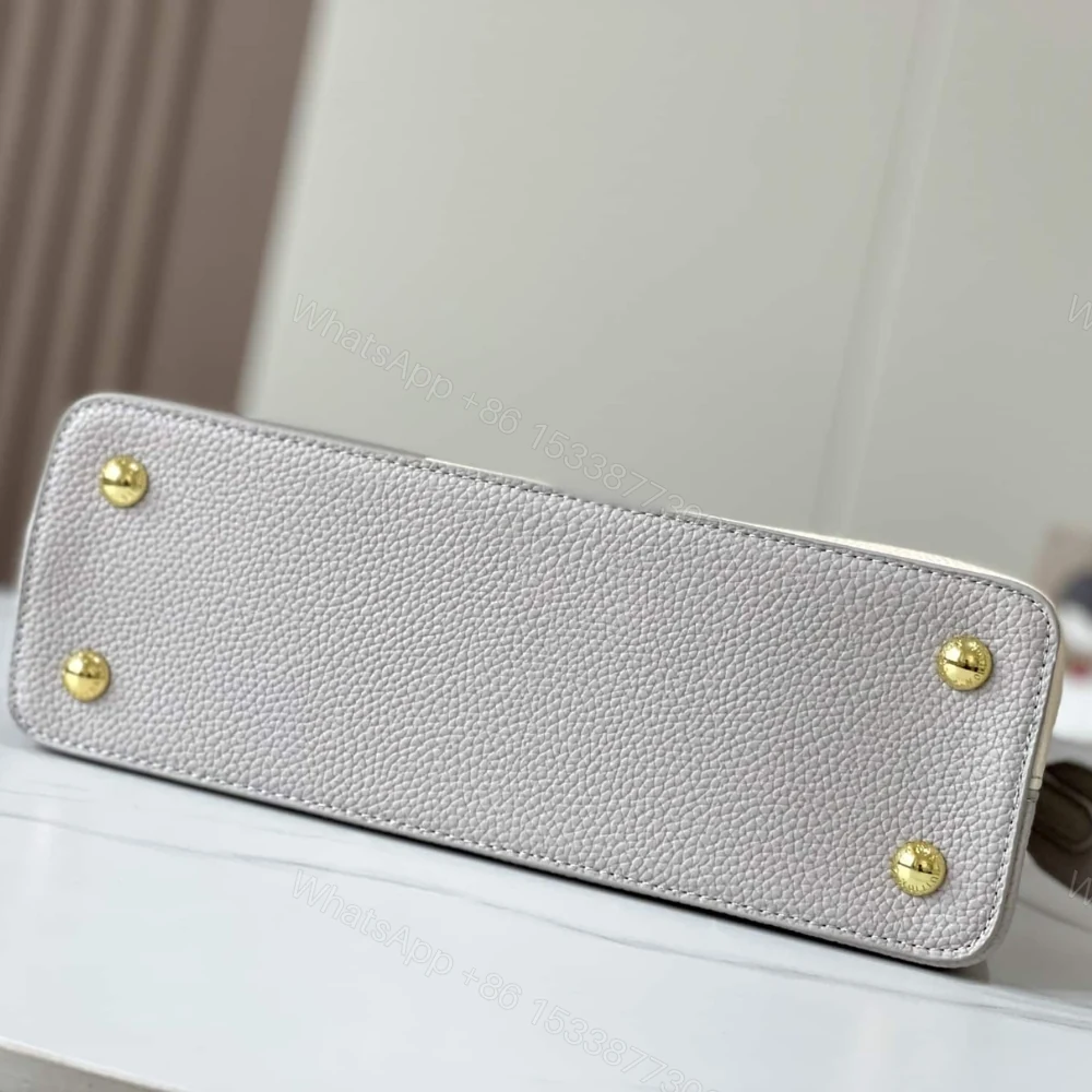 View 5 of Louis Vuitton Capucines BB Gray 27Cm M59699