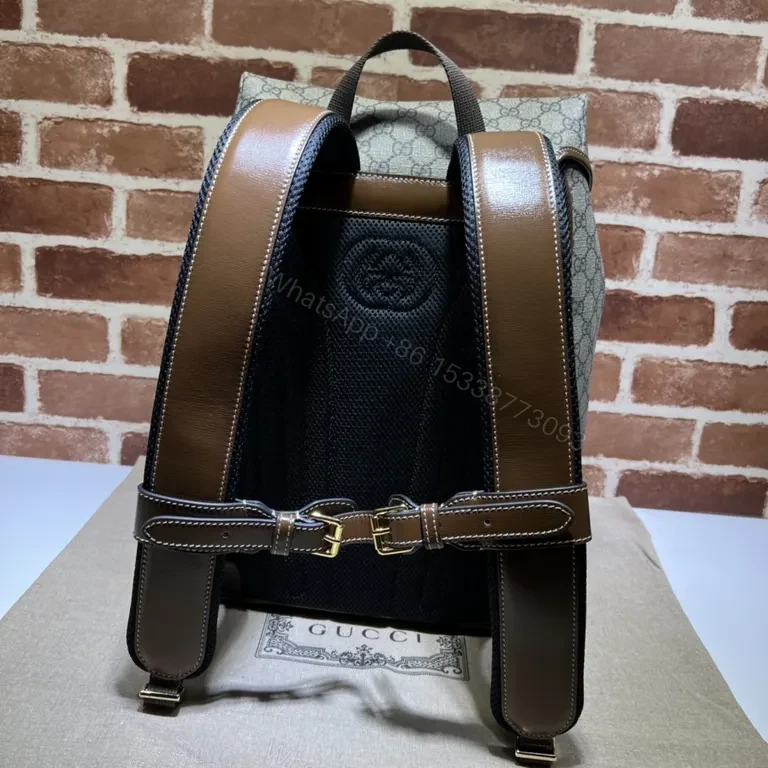 View 3 of Monogram GG Backpack: Refined Everyday Luxury Carryall