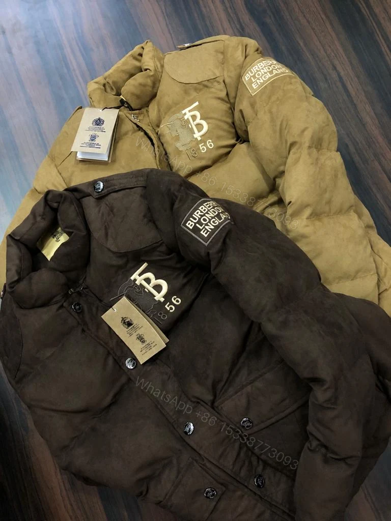 View 14 of FIRST COPY BURBERRY IMPORTED PUFFERS SUEDE JACKET