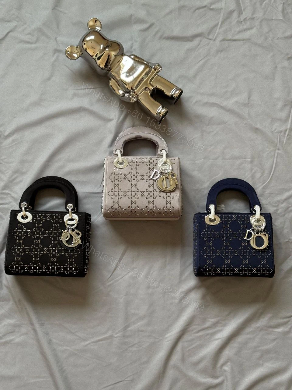View 3 of Mini Lady Dior bag