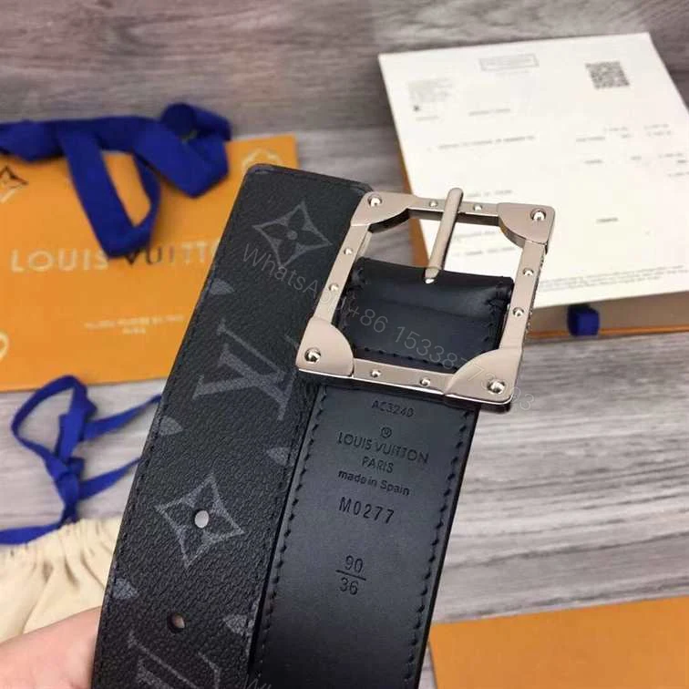 View 3 of LOUIS VUITTON 3 STEPS 40MM REVERSIBLE BELT – B168
