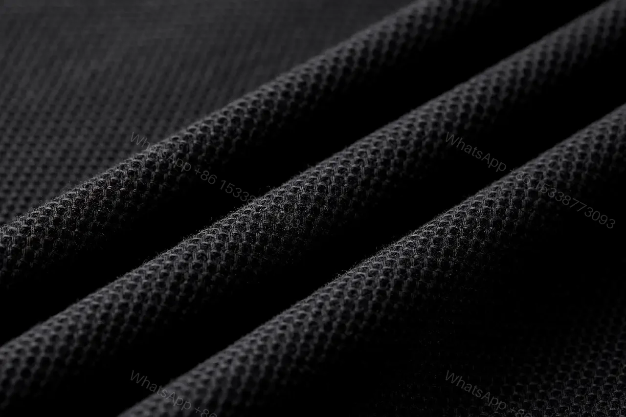 View 2 of Black Cotton Polo with Burberry Logo Embellishment Shirt