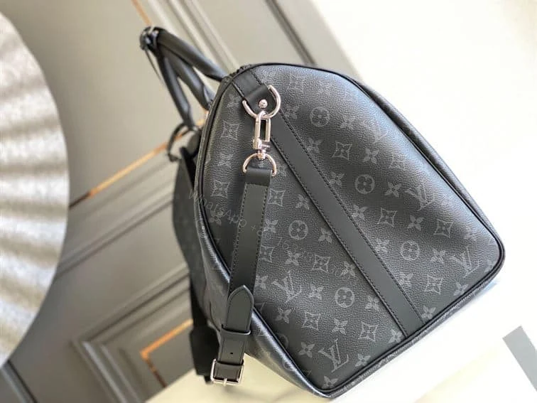 View 9 of MONOGRAM ECLIPSE KEEPALL BANDOULIERE 45