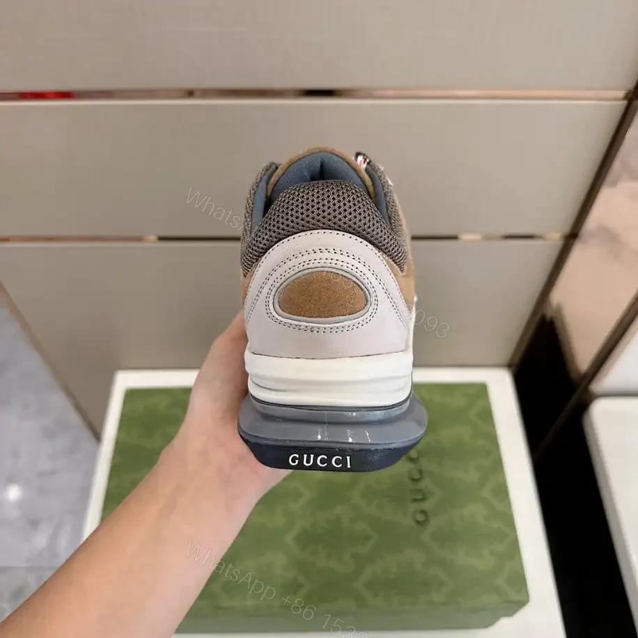 View 7 of GUCCI RUN TRAINER SNEAKERS IN GREY – GC165