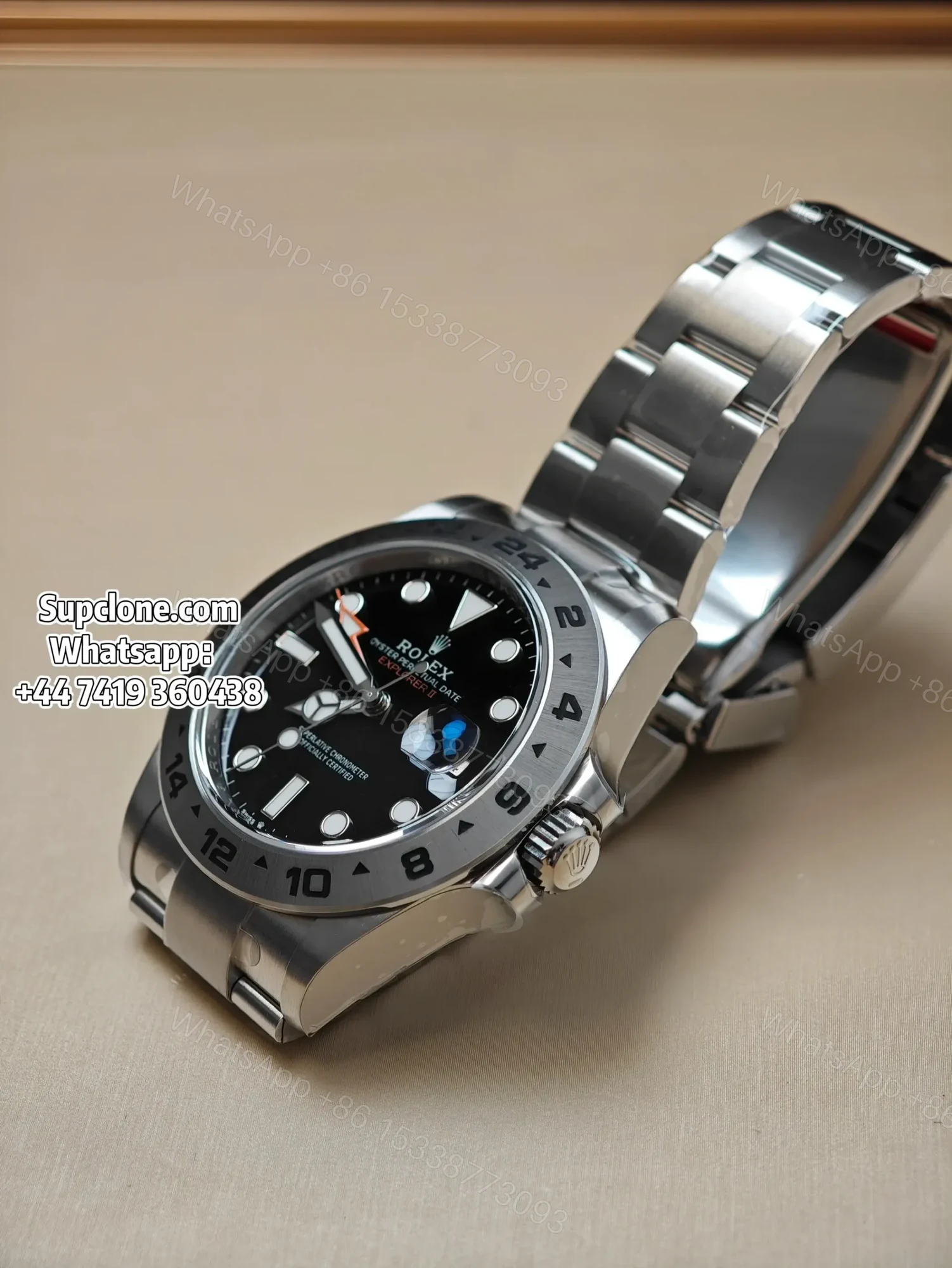 View 6 of Rolex Explorer II M226570-0002 42mm Polar Super Clone GMT Watch