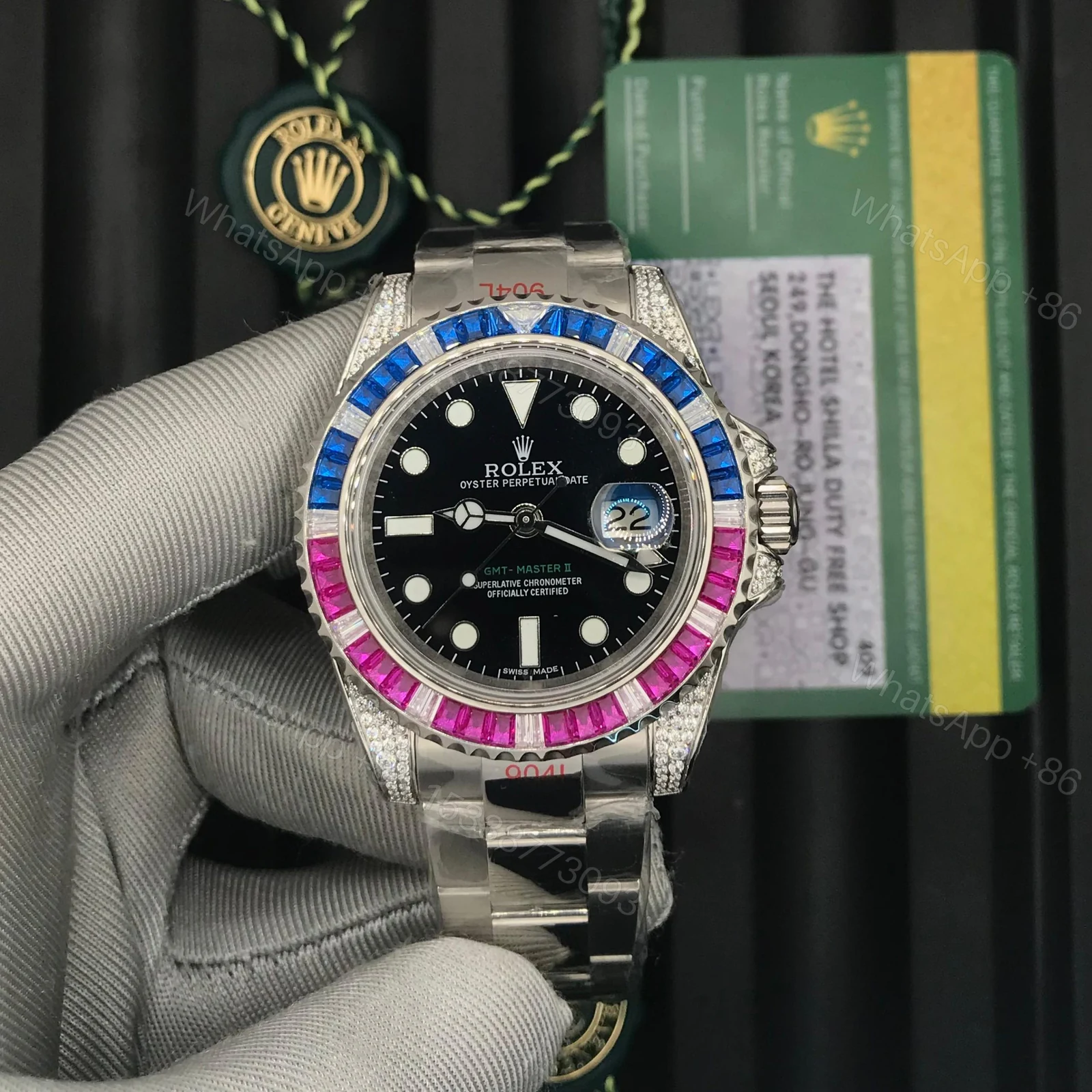 Rolex GMT Master II 40mm Super Clones Watches — view 1