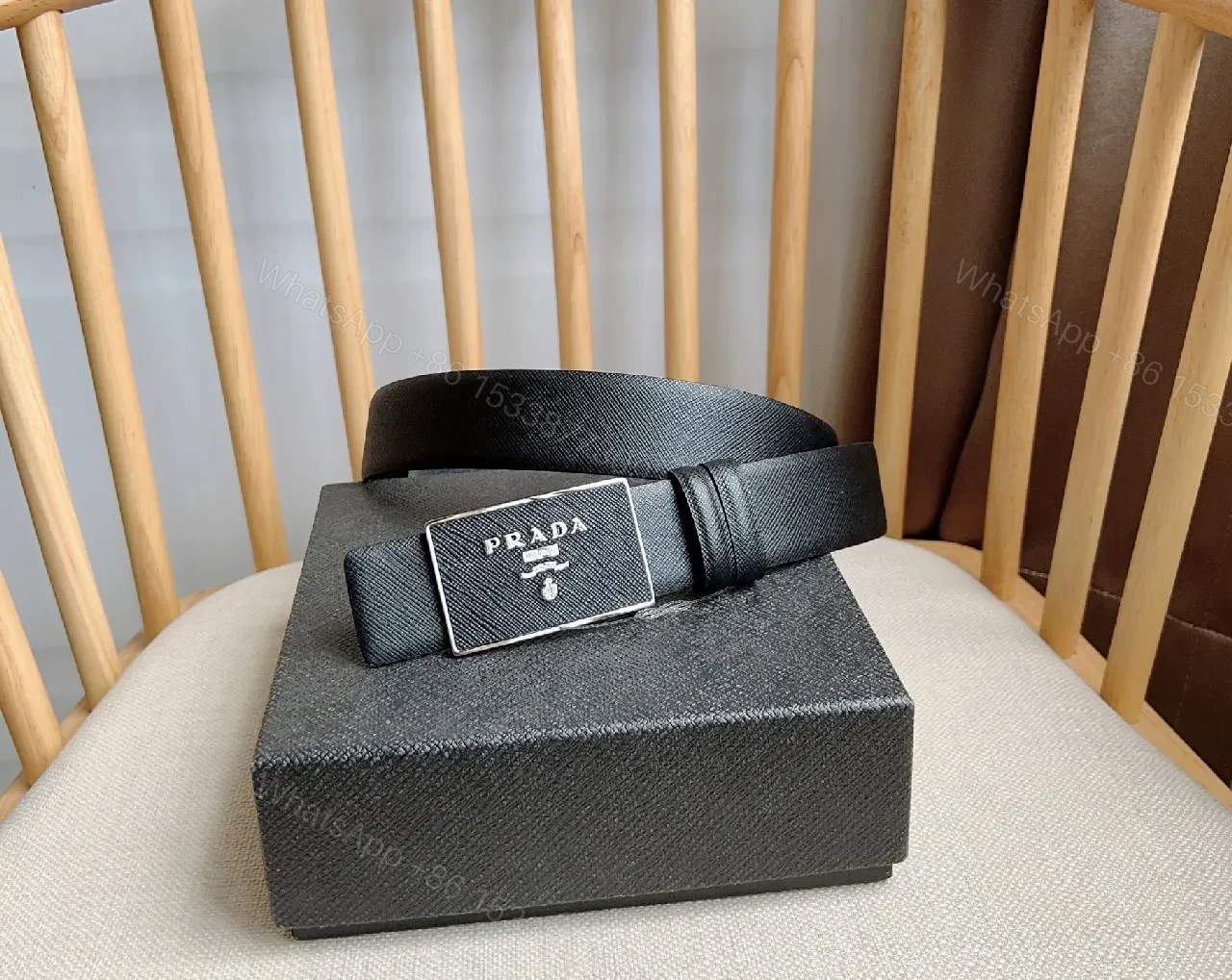 Refined Black Leather Belt with Silver Plaque – Luxury Everydaybelt — view 1