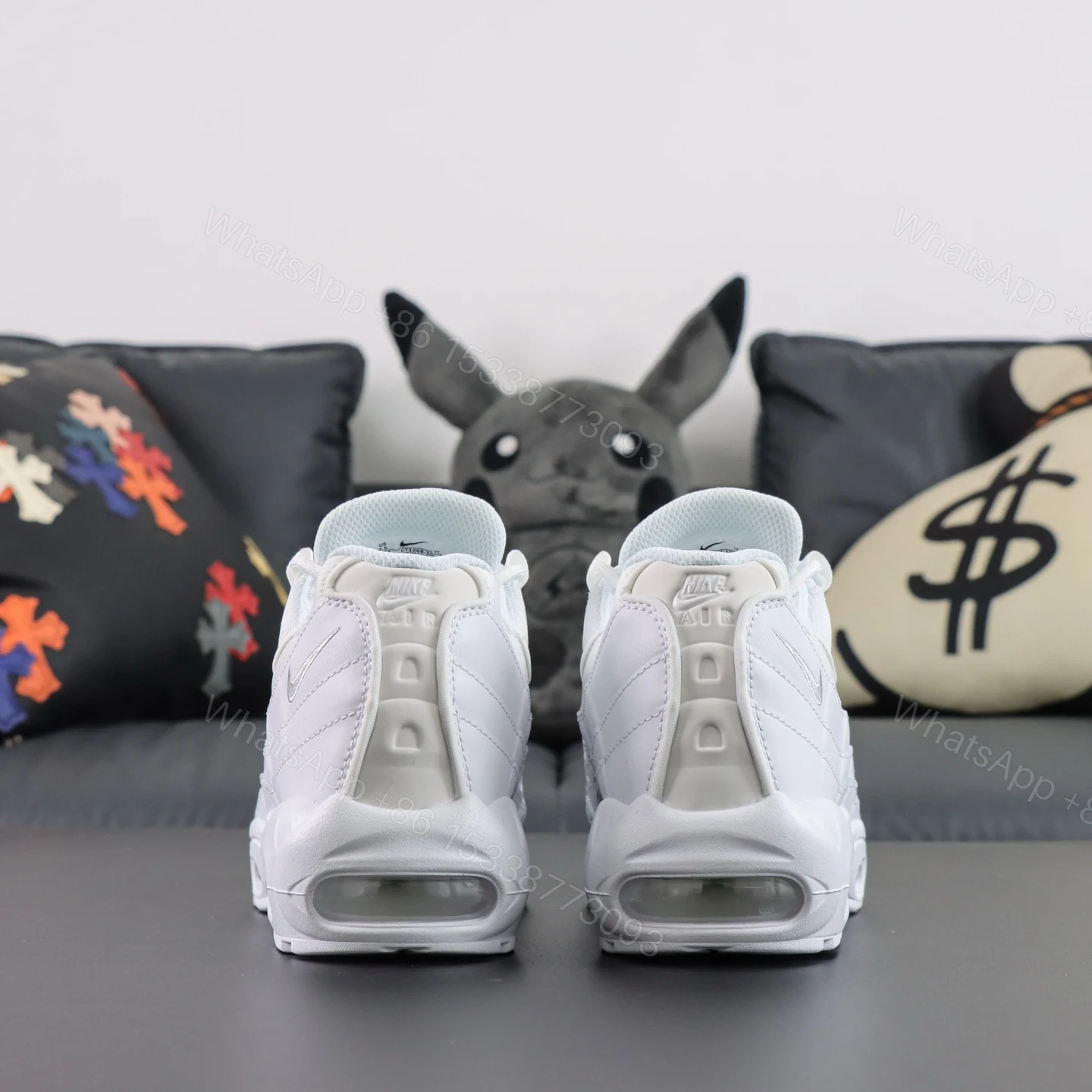 View 6 of Nike Air Max 95 Comme des Garcons White Reps