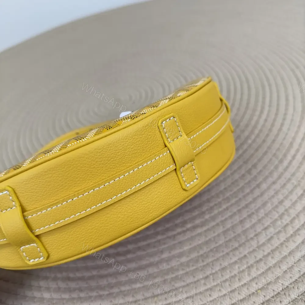 View 7 of 高仿Goyard*08CL08P單肩半月包黃色免檢版