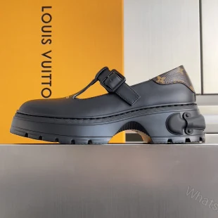 Louis Vuitton Ruby Flat Mary Jane Loafer — view 1