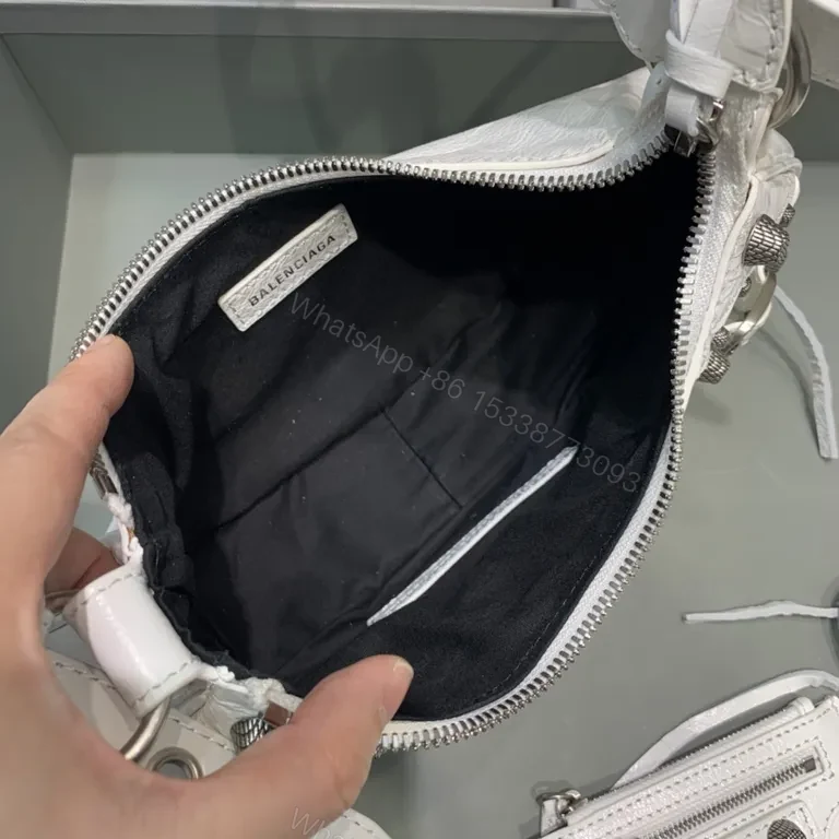 View 3 of Copper-Textured Balenciaga-Inspired Bag Set: Modern Hardware