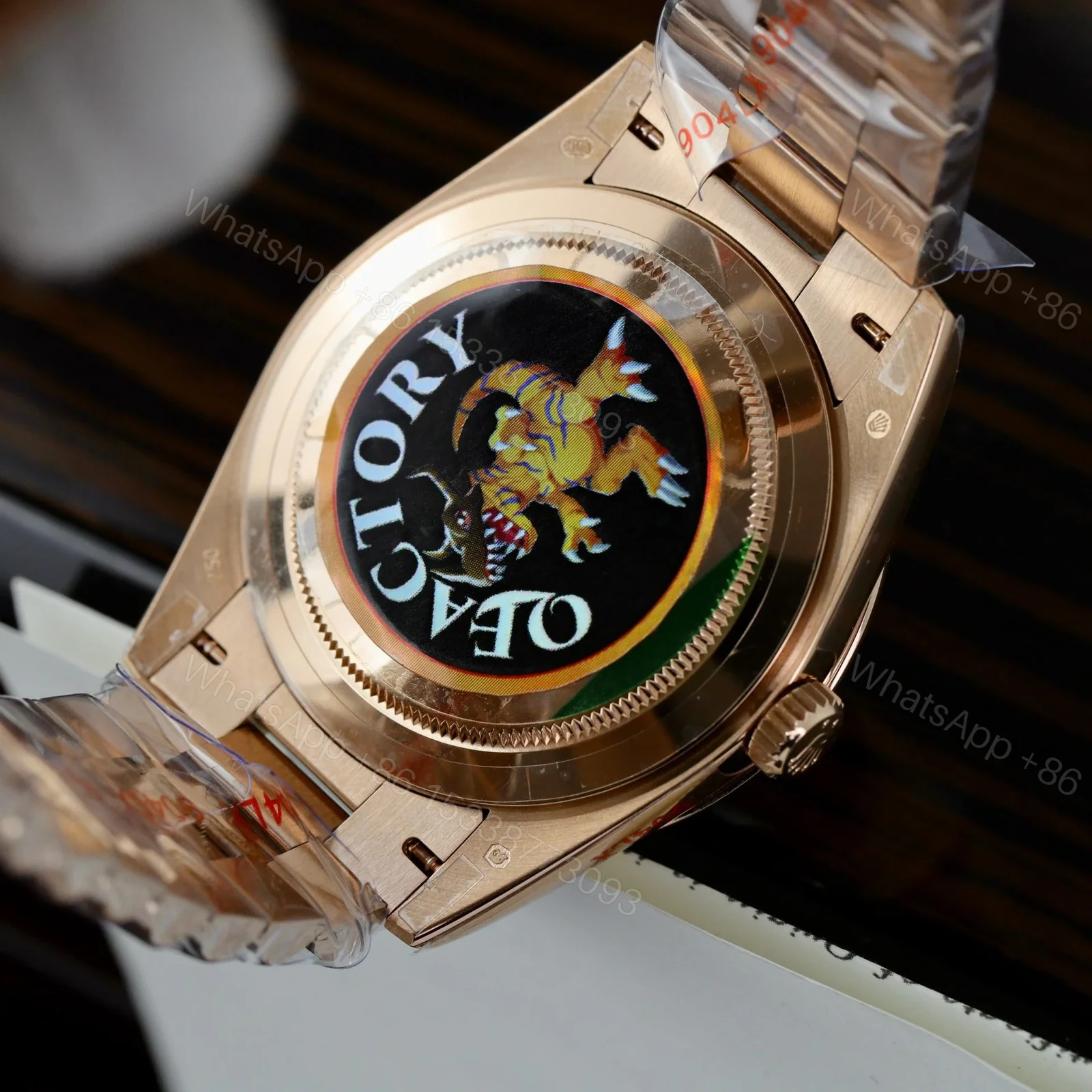 View 9 of Superclone Rolex Day-Date Slate Ombré Dial 228235-0055 40 mm