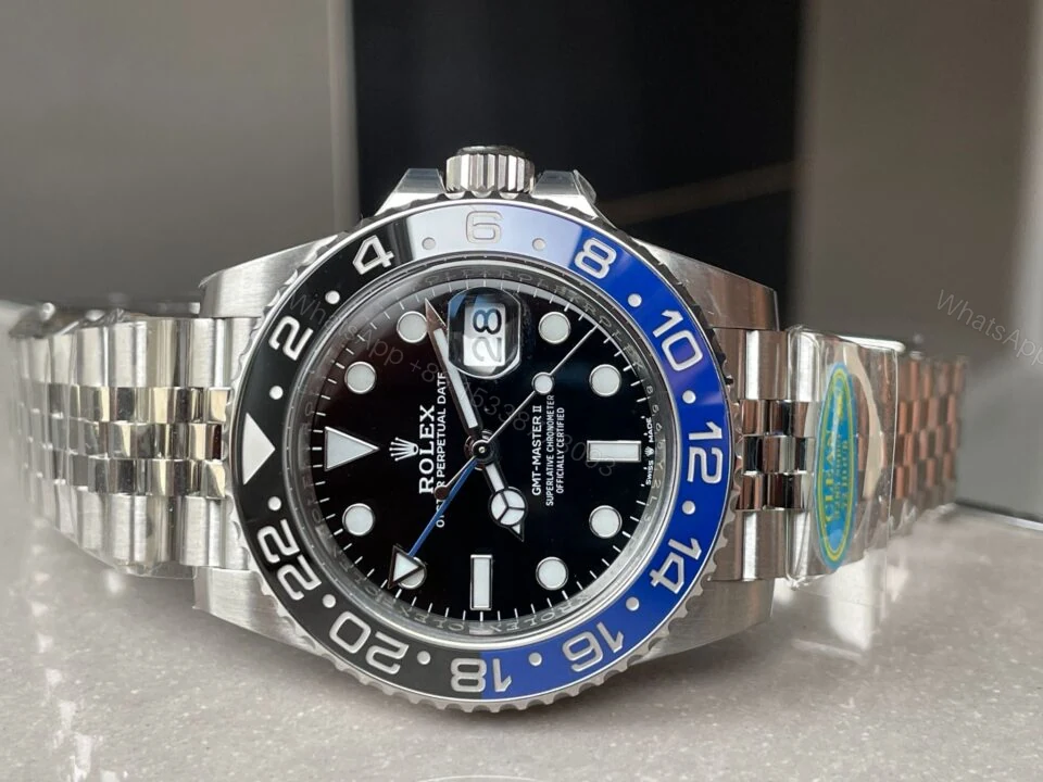 View 4 of Clean Factory 1:1 Rolex Clean GMT-Master II 126710 BLNR Best Edition Blue/Black BATGIRL CeramicD D3285 CHS