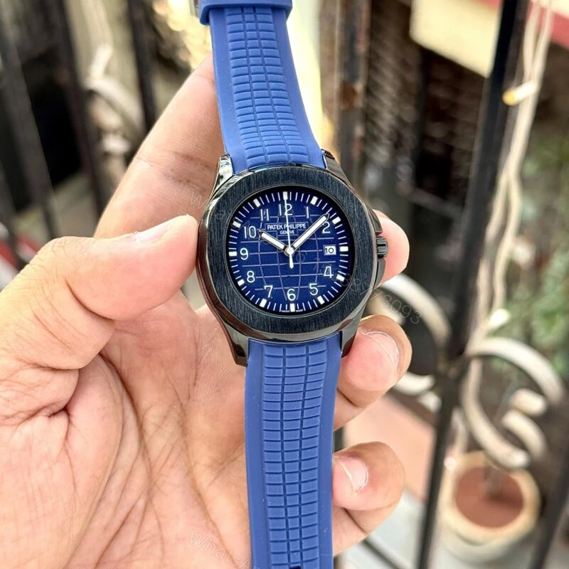 View 2 of Patek Philippe Aquanaut Navy Blue 41mm Quartz
