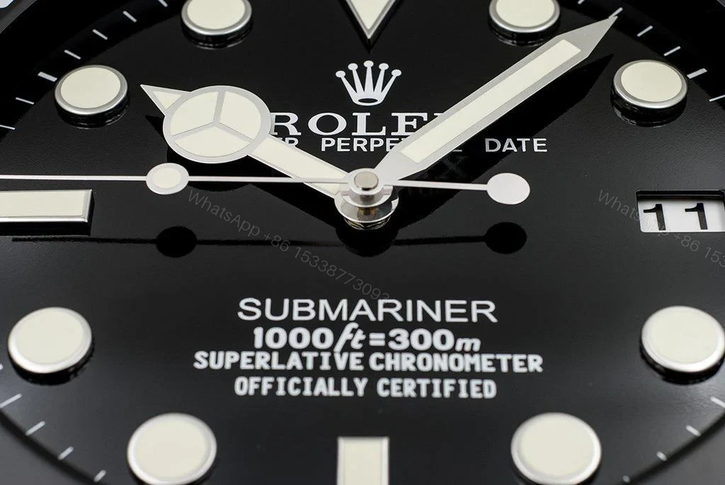 View 4 of ROLEX WALL CLOCK – SUBMARINER BLACK