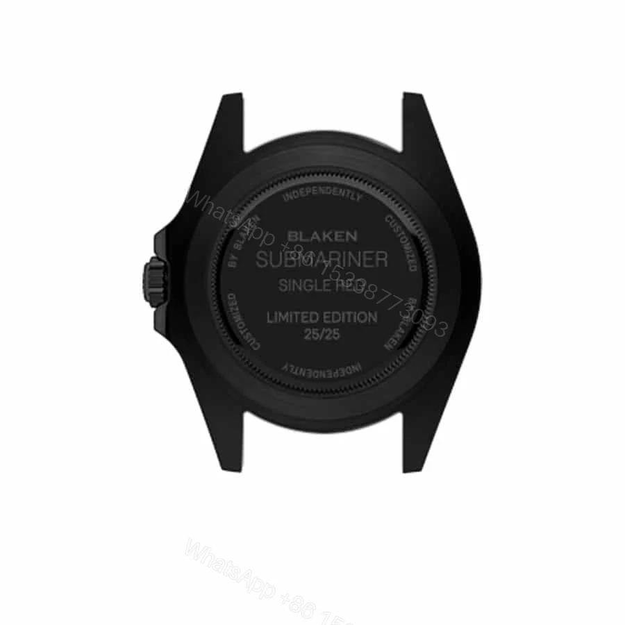 View 4 of Rolex Submariner 116610LN Super Clone : Blaken Blackout Custom 40mm