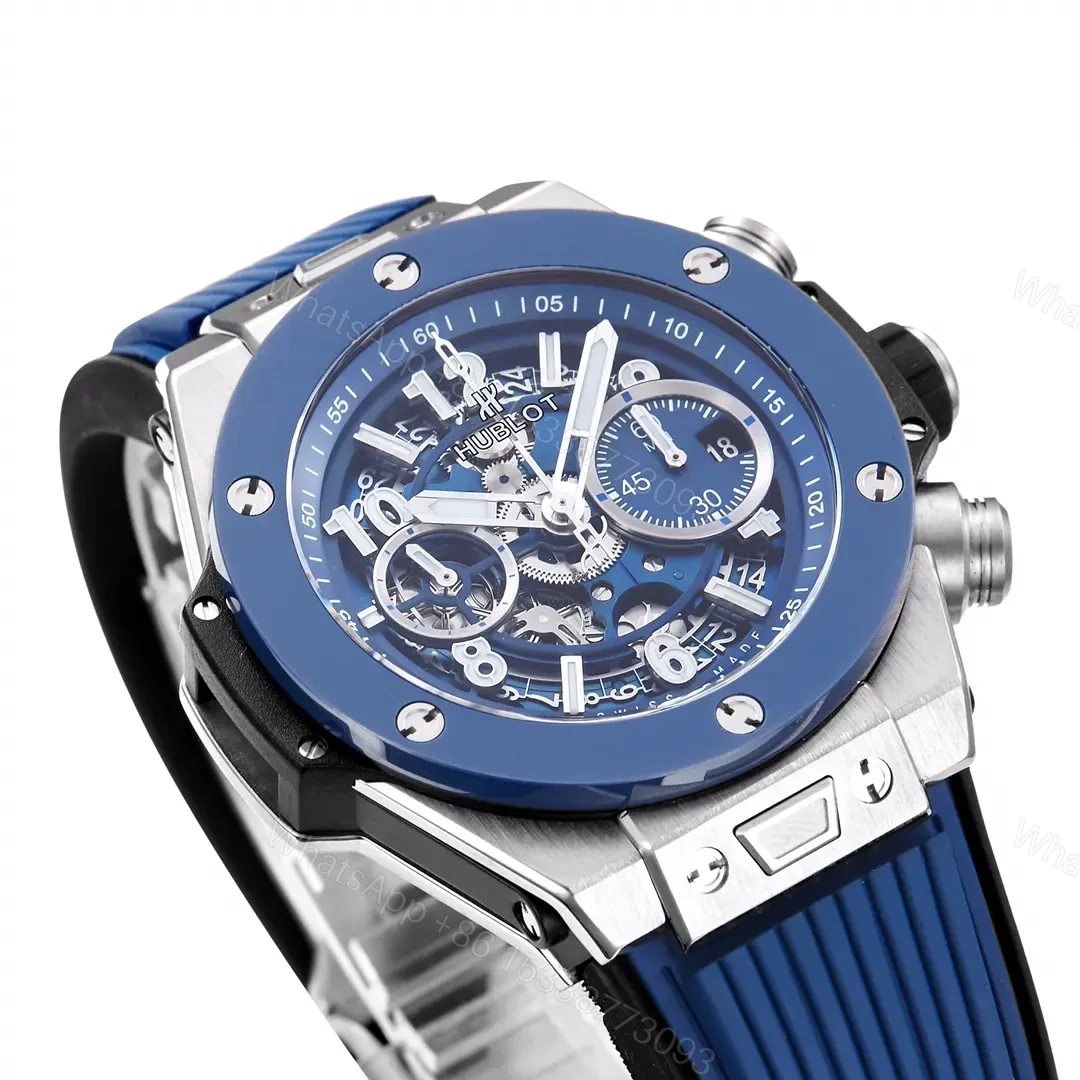 View 5 of Hublot Big Bang Blue Chronograph Watch