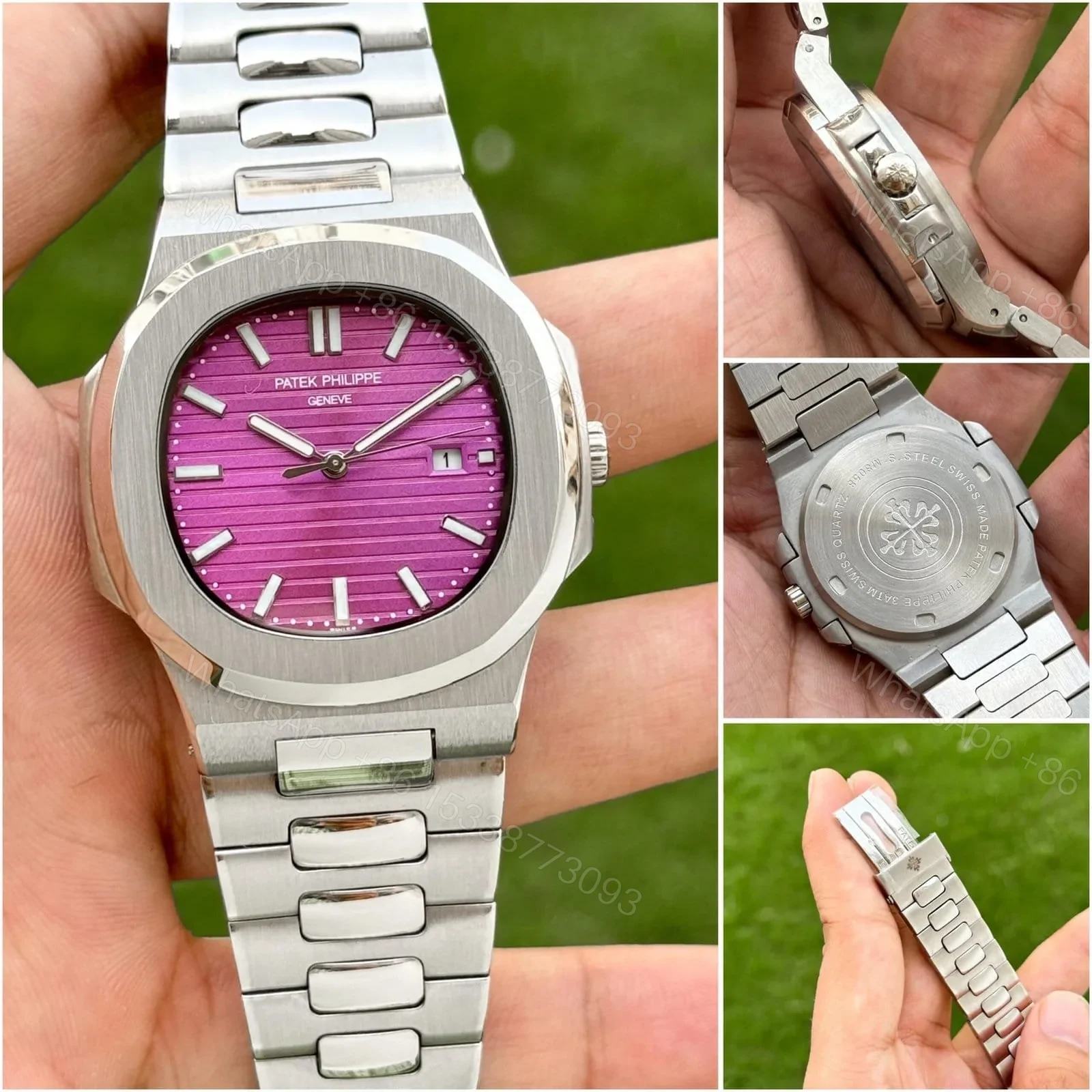 View 3 of Patek Philippe Nautilus Octagonal Quartz