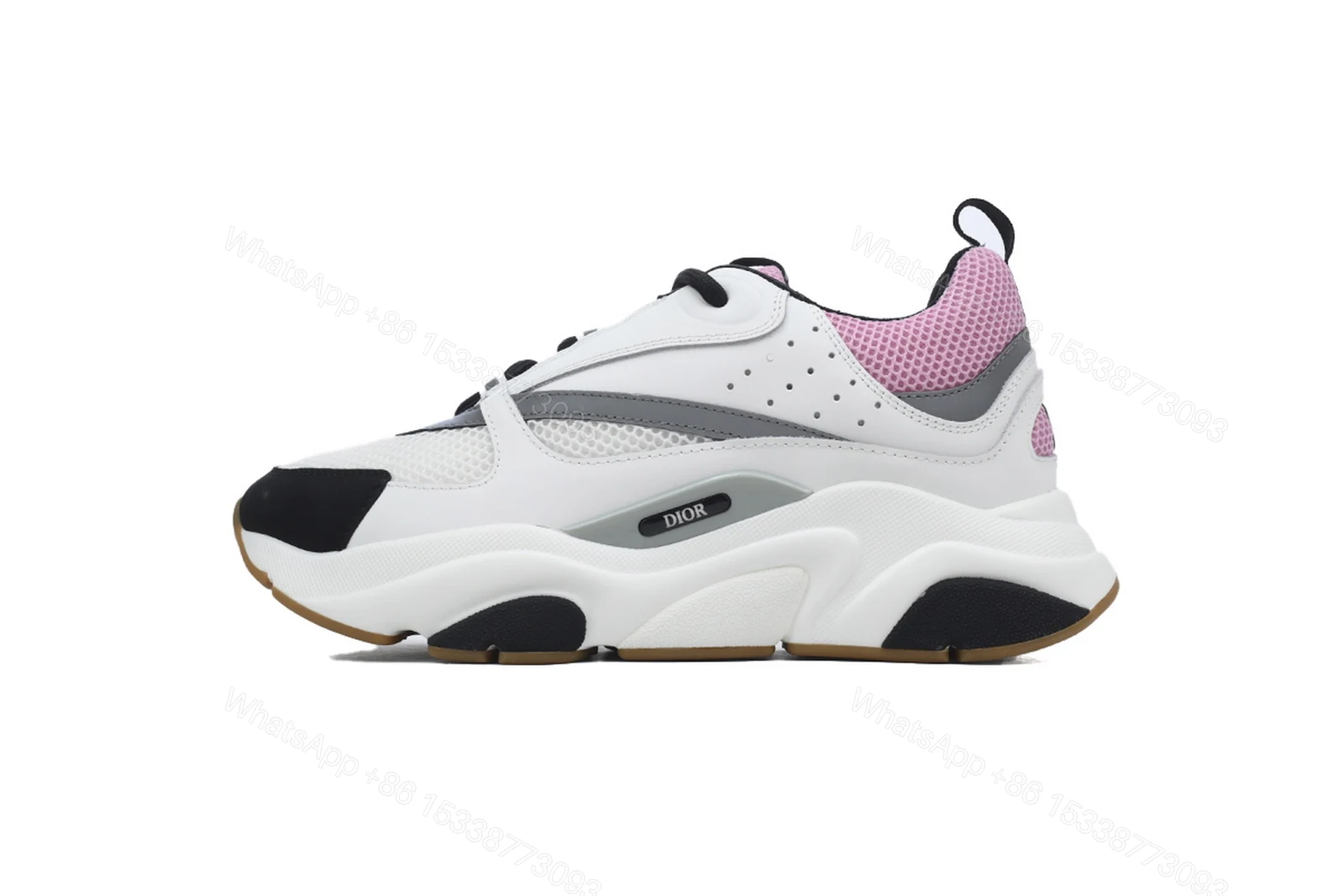 View 6 of Dior B22 Sneakers Pink Gray