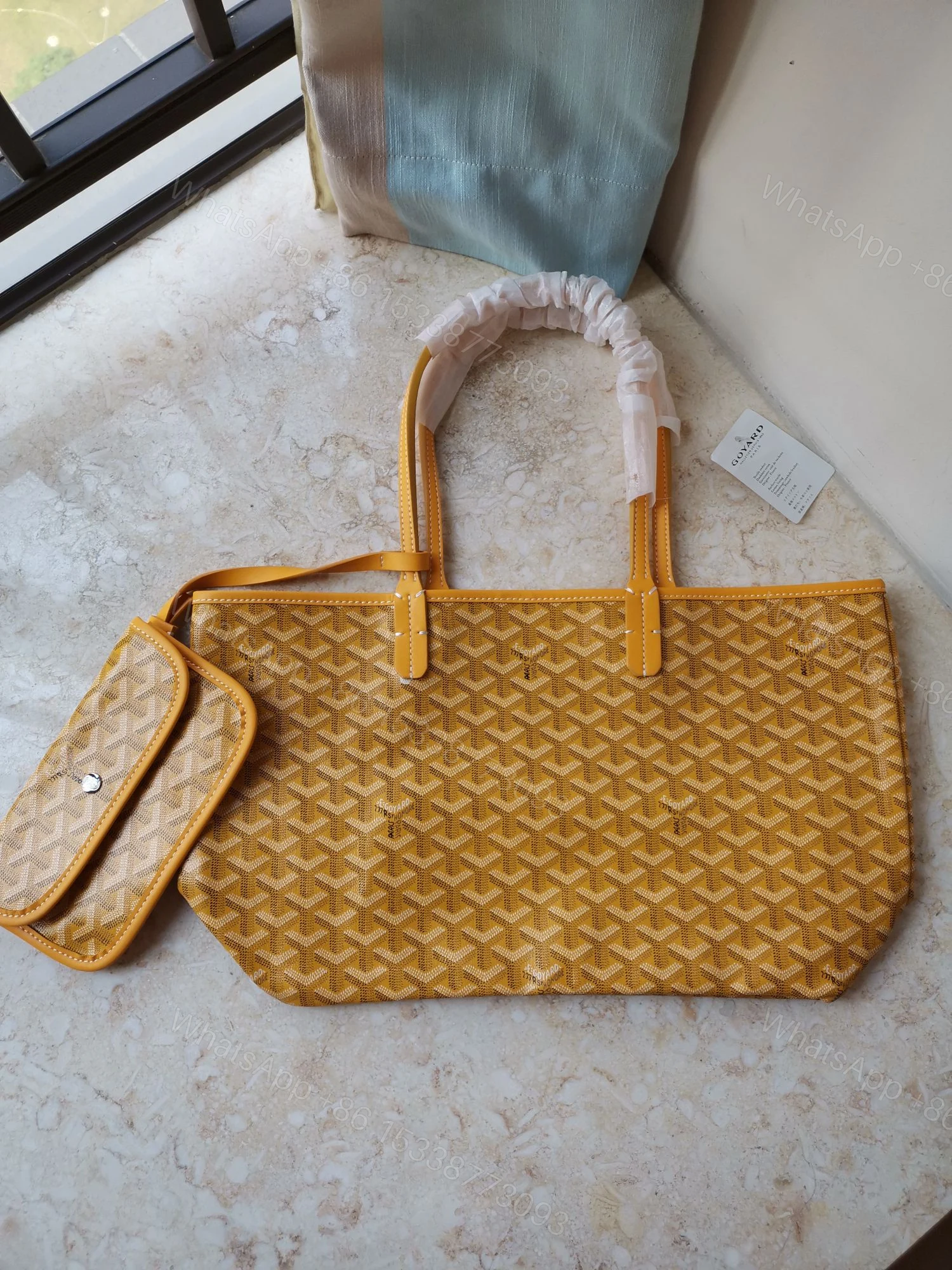 View 6 of GOYARD ANJOU PM BAG YELLOW 50CM ANJOUSPMLCG08TY08P
