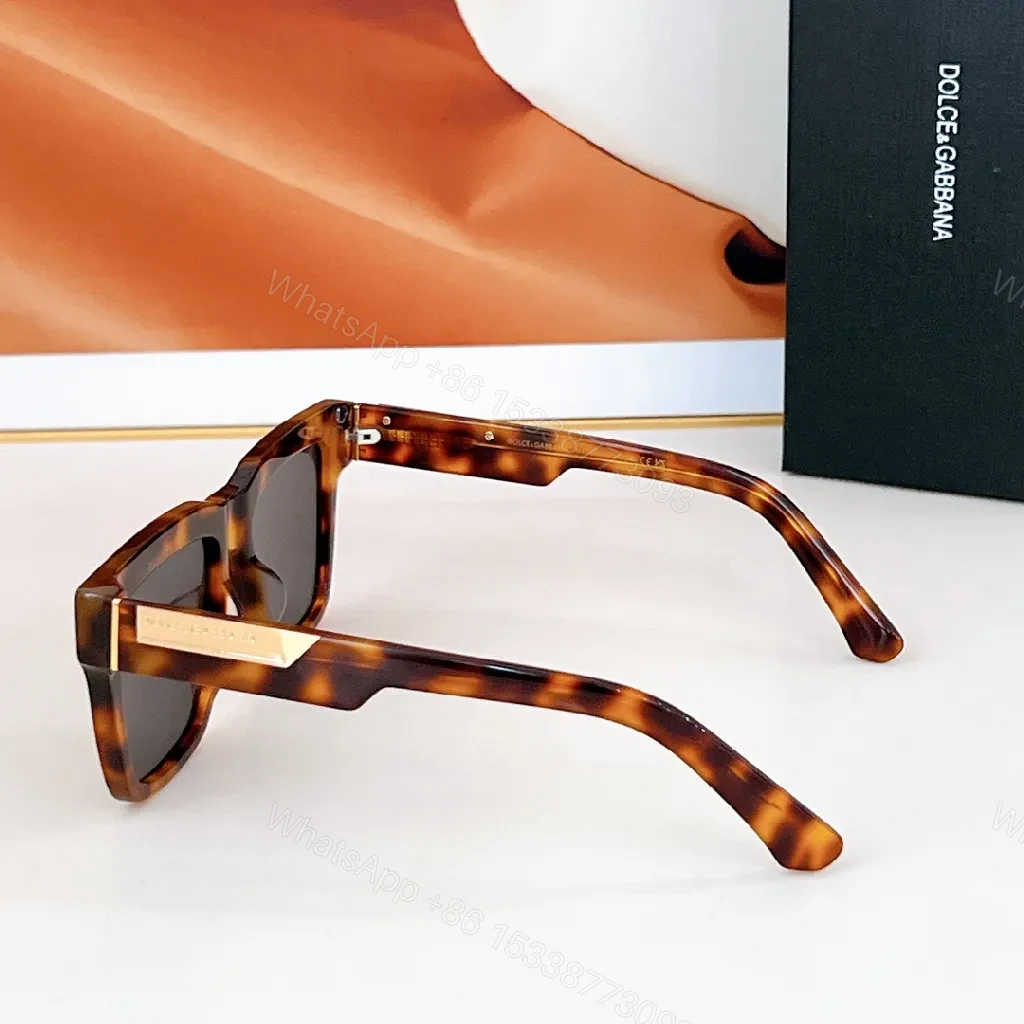 View 6 of Bold Acetate Sunglasses: Structured, Luxury Details, Polarized Lens