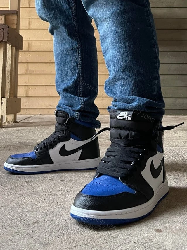 View 2 of First Copy Nike Retro 1 Royal Toe