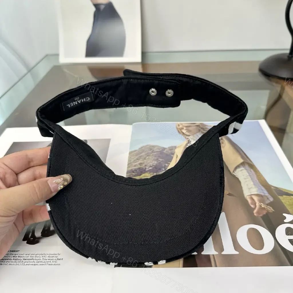 View 9 of Bold Logo Visor Cap: Luxe Streetwear, All-Day Comfort