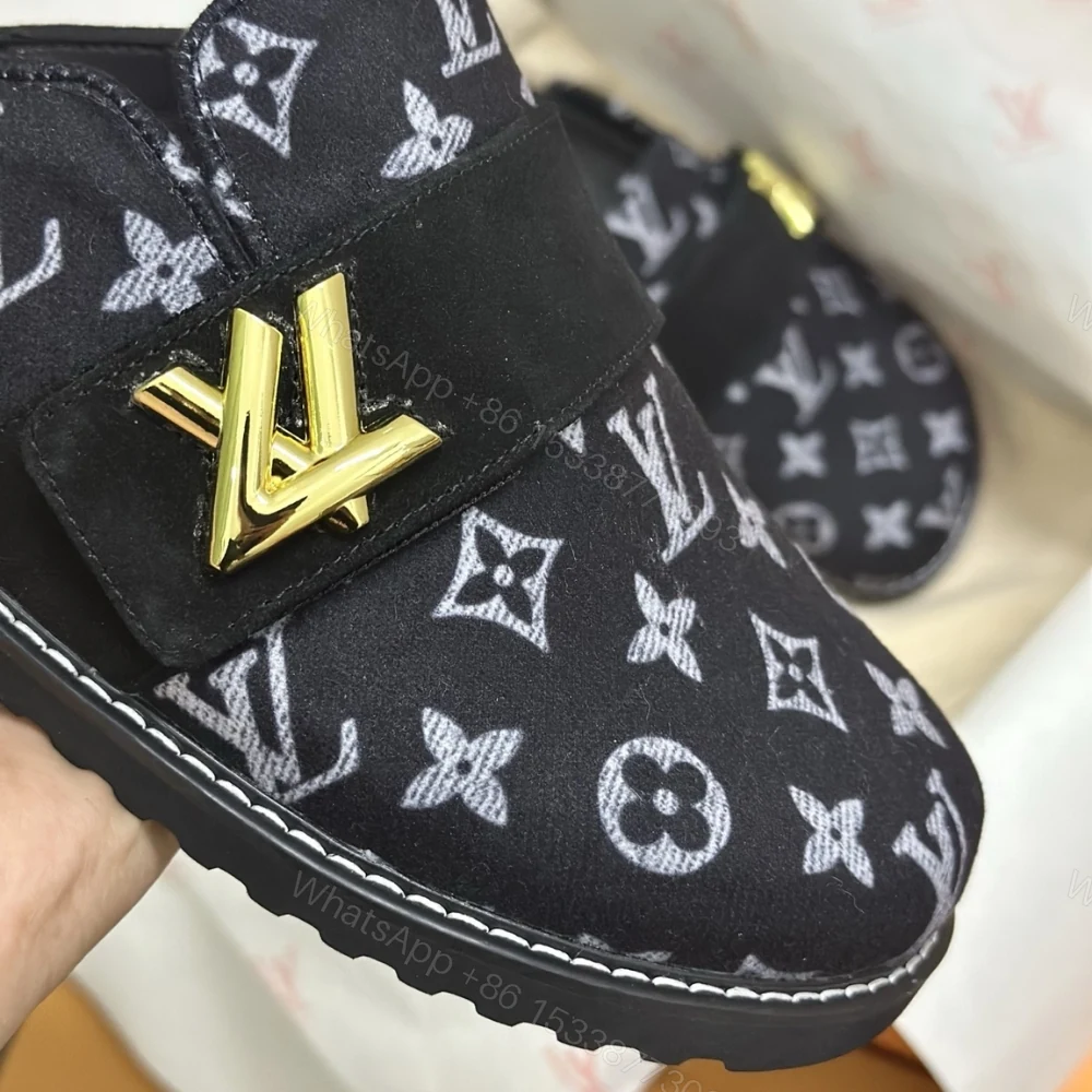 View 6 of Louis Vuitton Lv Cosy Flat Comfort Clog Black 1Aidou
