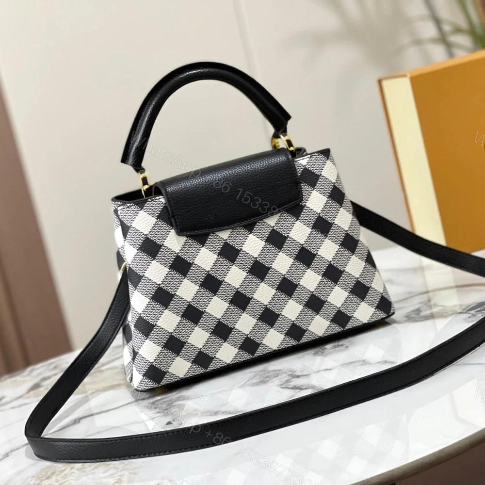 View 4 of Louis Vuitton Capucines BB Bag Black 27Cm M20716
