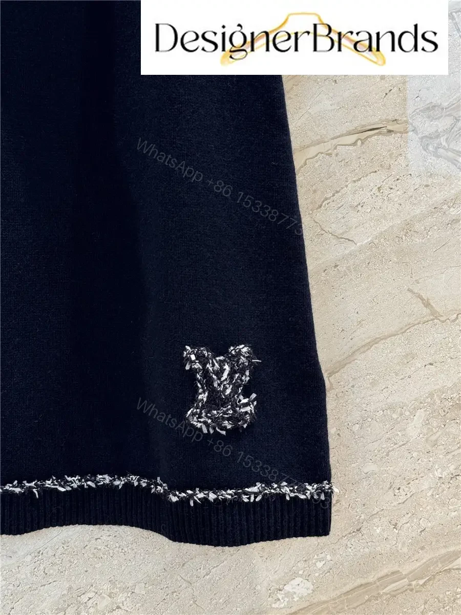 View 7 of Louis Vuitton Sailor-Collar Knitted Dress