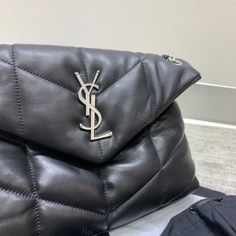 View 7 of Chic Quilted Leather Bag â€” YSL-Style Luxury, Everyday