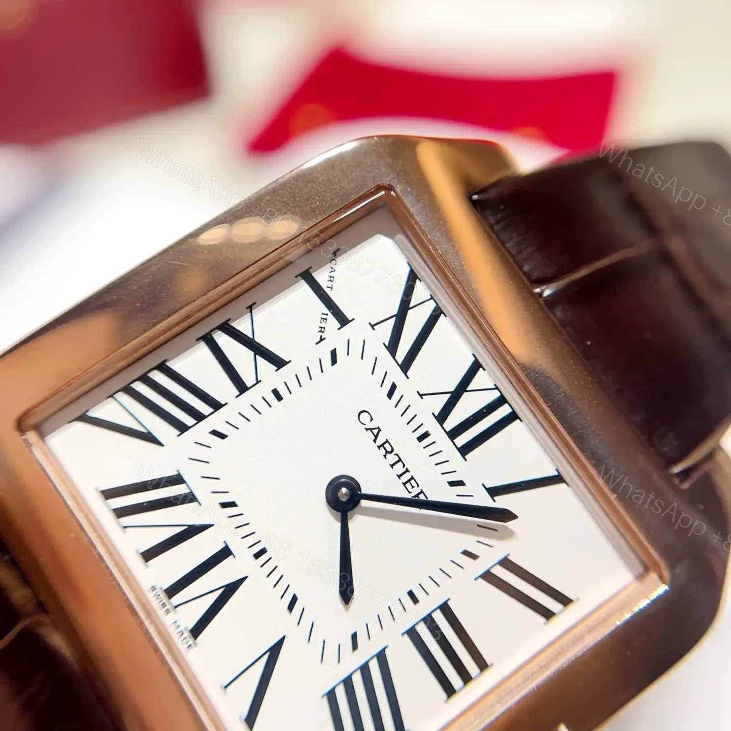View 2 of Cartier Santos Dumont 34.6 Pink Gold W2006951
