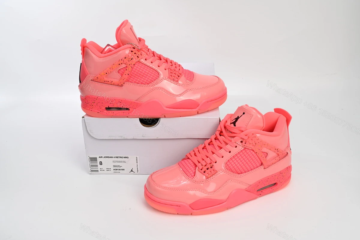 Air Jordan 4 Retro Hot Punch AQ9128-600 — view 2