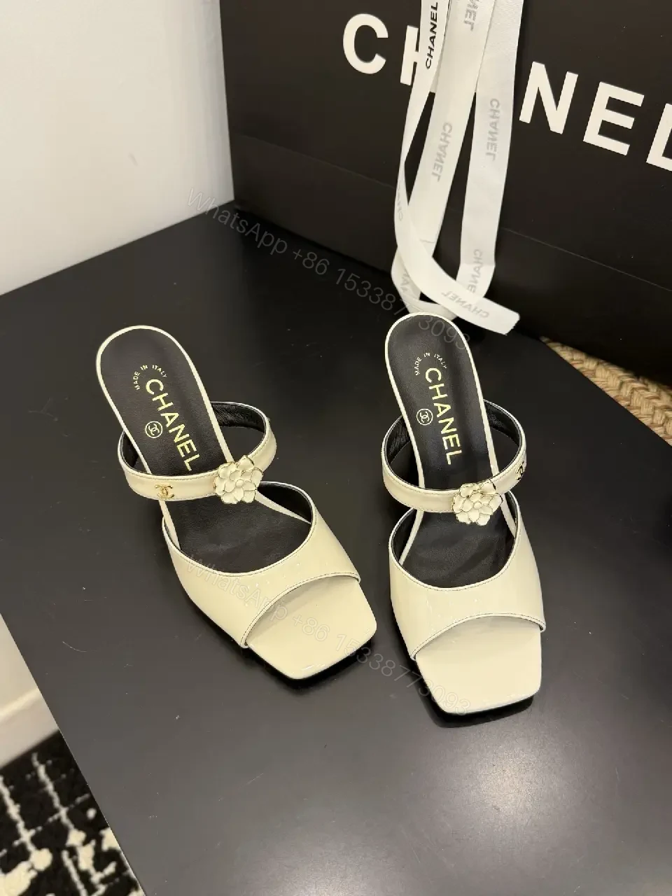 View 9 of Beige Leather Strappy Sandals: Modern Luxury, Comfort Crucial
