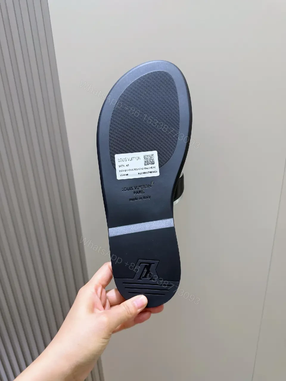 View 7 of Statement V Sandals: Luxury Comfort & Signature Motif Footwear