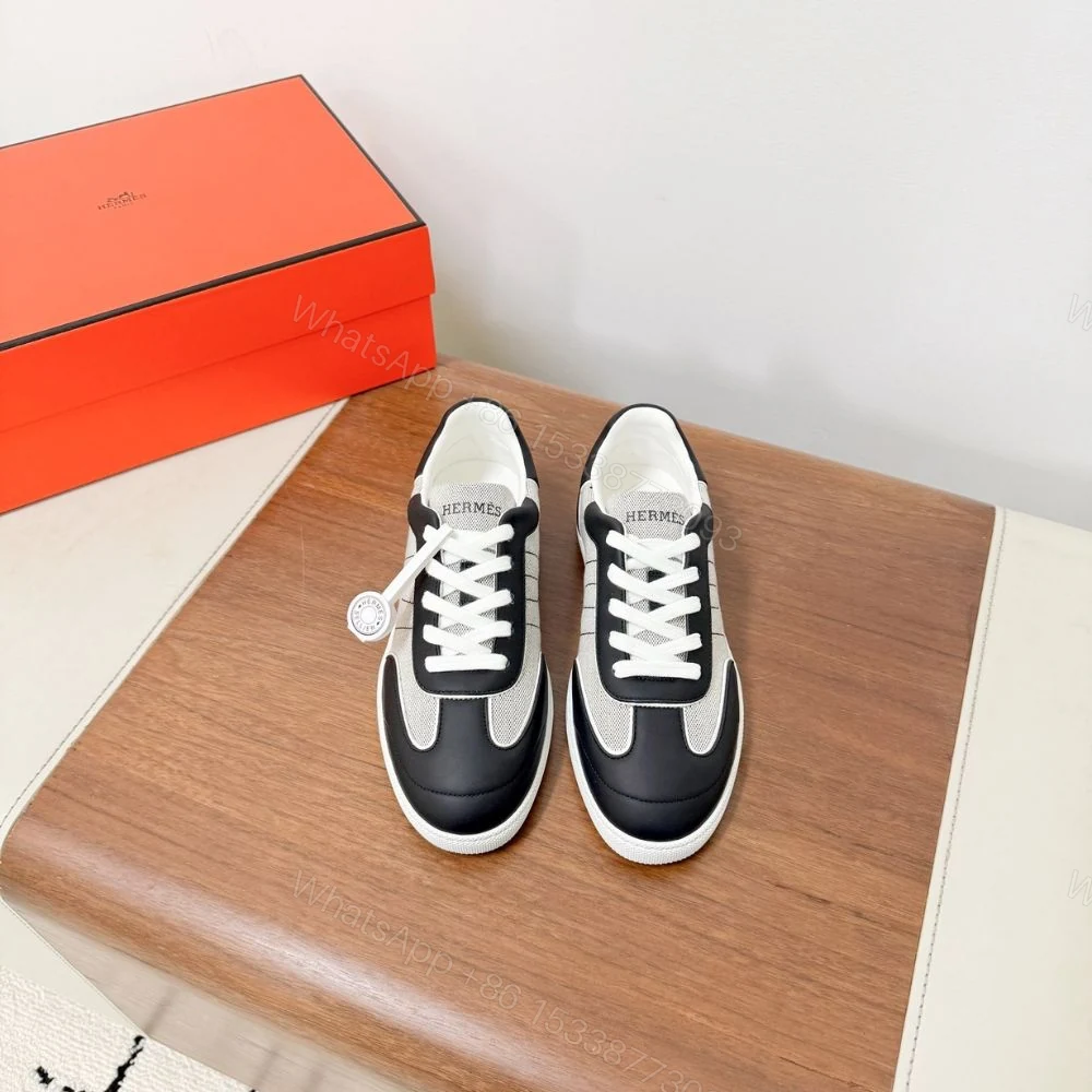 View 4 of Hermes Match Sneaker Prunoir Noir H261862ZH01430